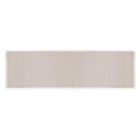 TABLE RUNNER MAHA WHITE 38X140