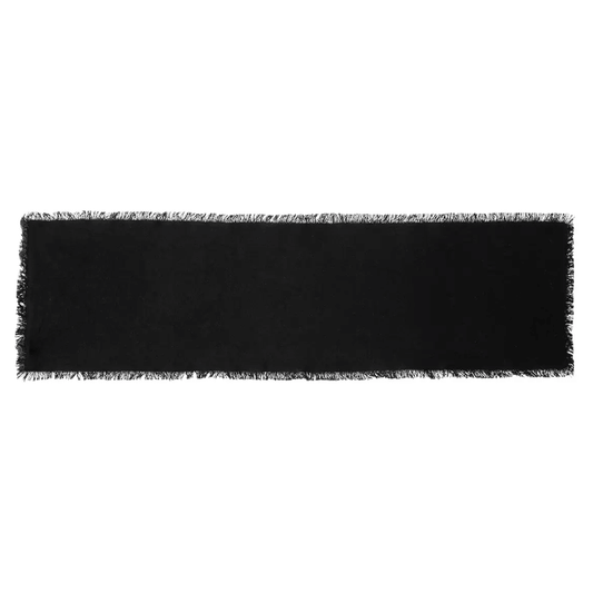 TABLE RUNNER MAHA BLACK 38X140