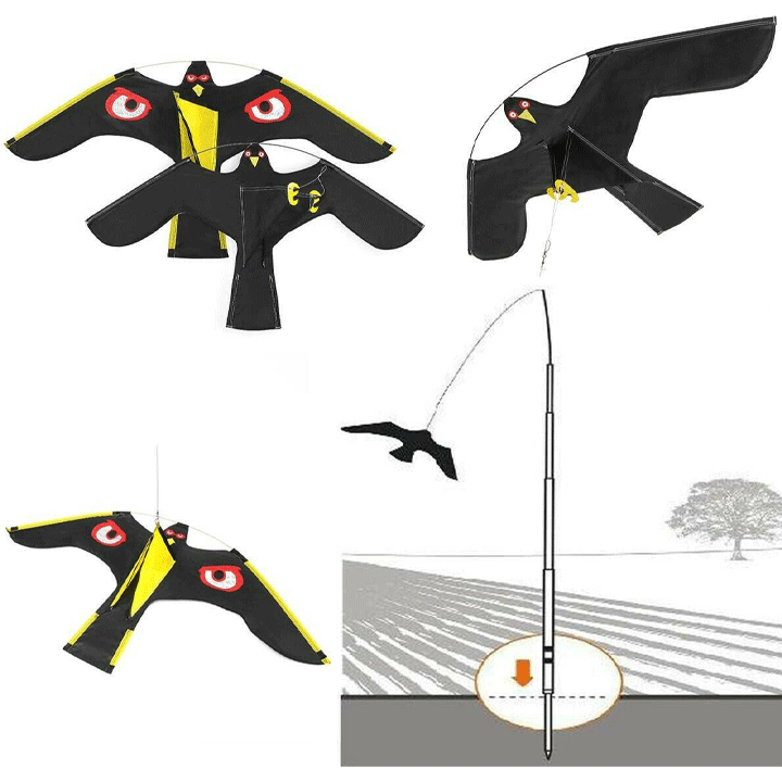 HAWK KITE SCARE CROW