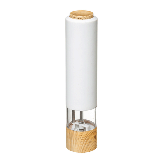 ELECTRIC PEPPER MILL WHITE 22CM