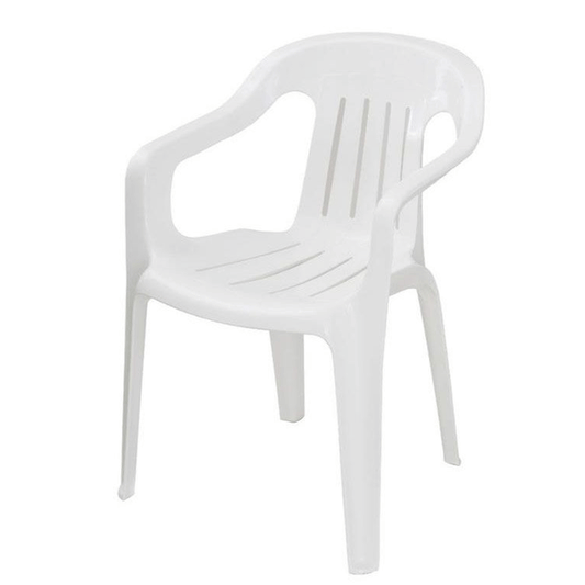 WHITE QUEEN CHAIR WITH HANDS
