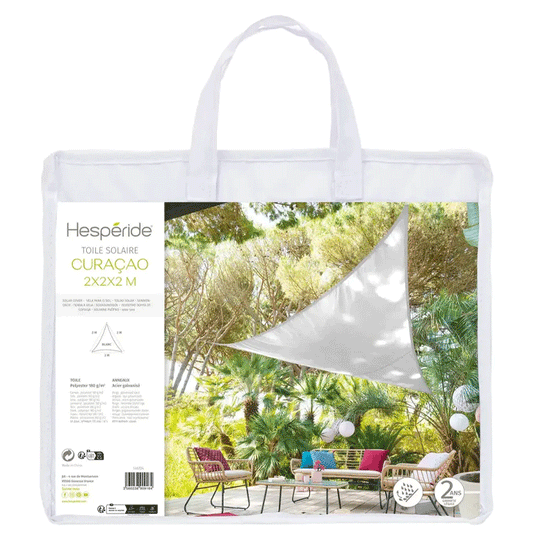 SUNSHADE CURACAO 2X2X2M WHITE