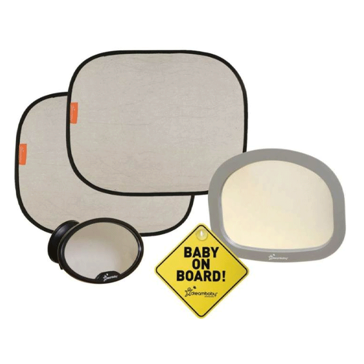 DREAMBABY® TRAVEL CAR KIT 4PC - TODDLER BOXED VALUE PACK
