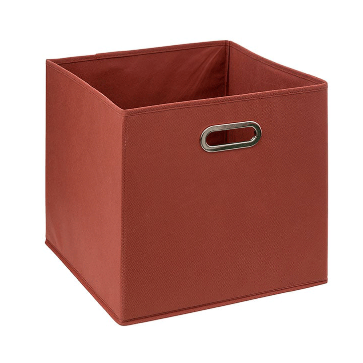 STORAGE BOX 31X31 SIENNE PLAIN