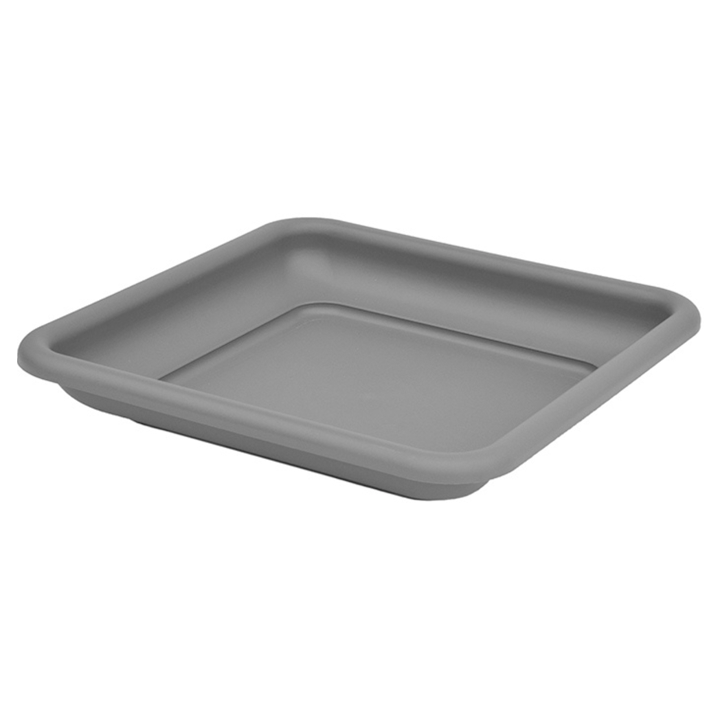 SAUCER MAXI 36X36X6CM PP ANTHRACITE