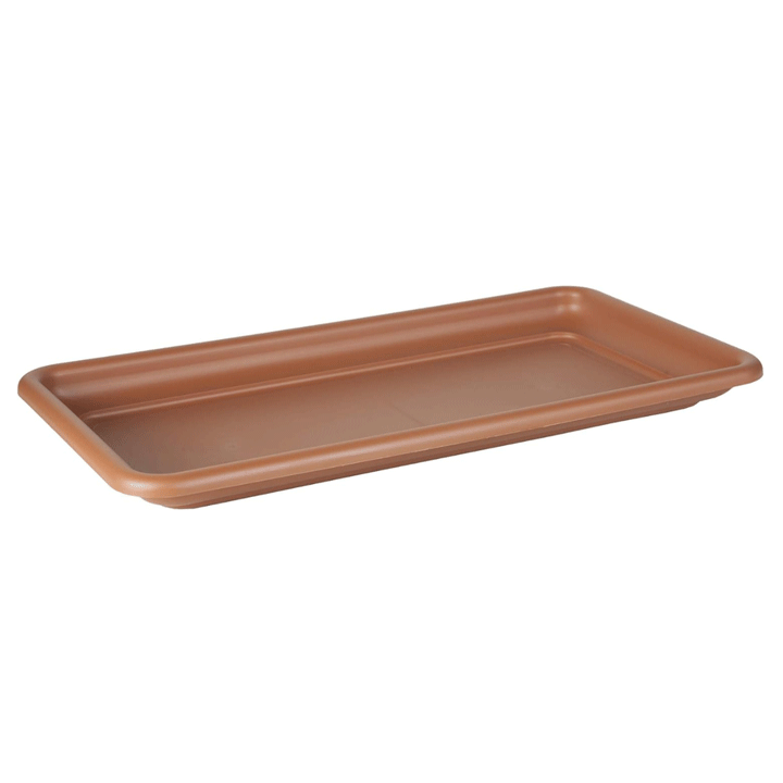 SAUCER MAXI 100X40X7,5CM PP TERRACOTTA