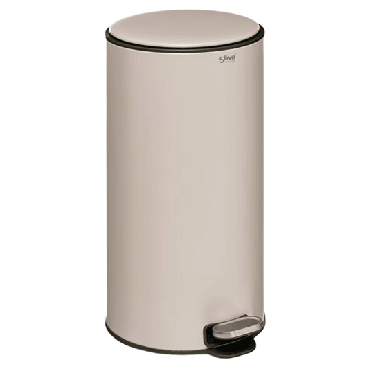 DUSTBIN MET 30L ARGILE DELTA