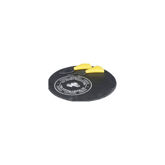 CHEESE SET SLATE D23CM 3PCS ALPINA CB