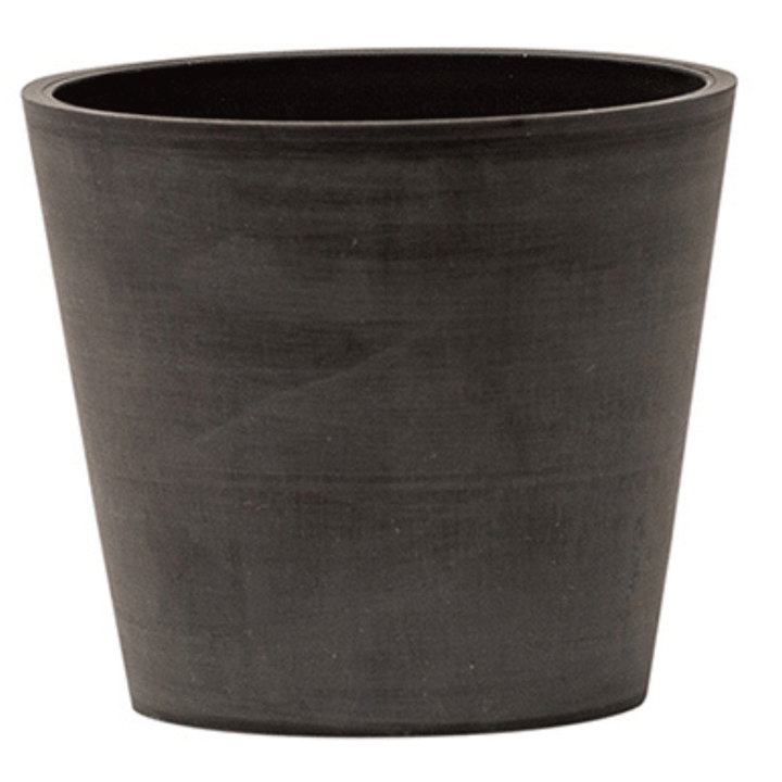 TRUNCATED CONE POT 20CM ANTHRACI