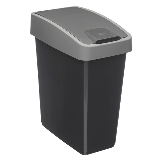 DUSTBIN 2OPENING PLAST 45L