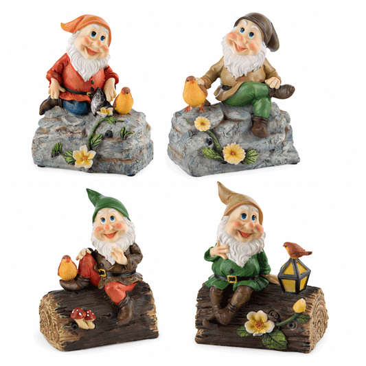 GNOME WHISTLING ON TREE