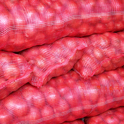 SACKS WIT NETTING RED 41X60CM