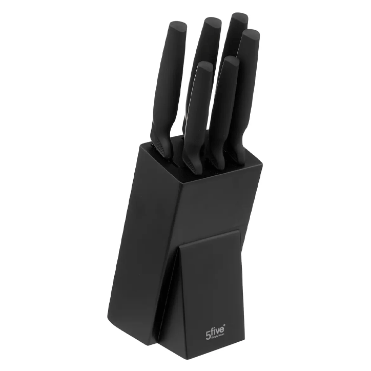 6 KNIVES BLOCK CARACTERE