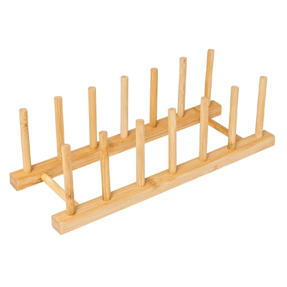 6 PLATES BAMBOO RACK