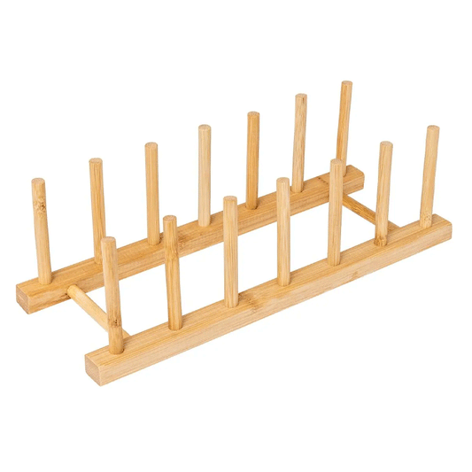 6 PLATES BAMBOO RACK