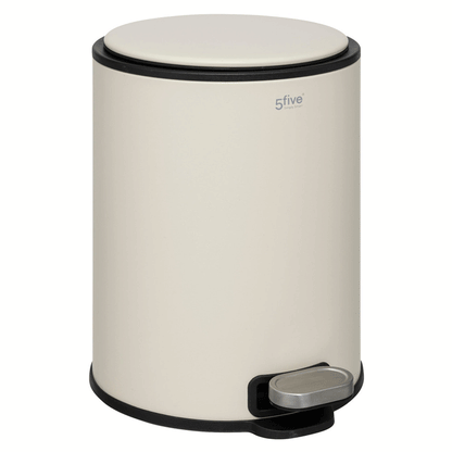 DUSTBIN MET 6L ARGILE DELTA