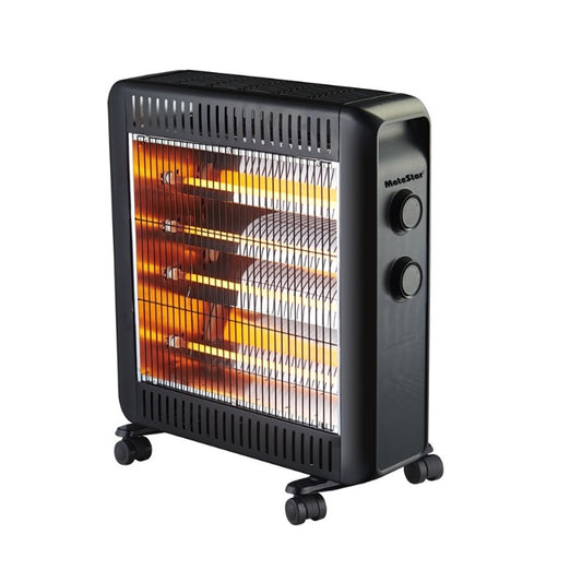 QUARTZ HEATER 2200W BLACK MATESTAR [SMALL]