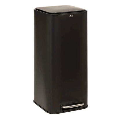 DUSTBIN SQUA 30L BLACK DELTA