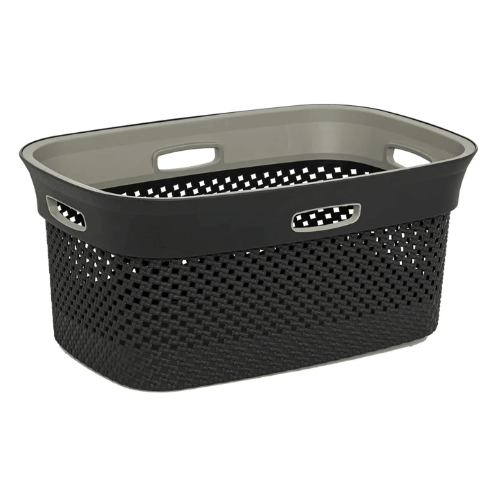 LAUNDRY BASKET 45L GREY