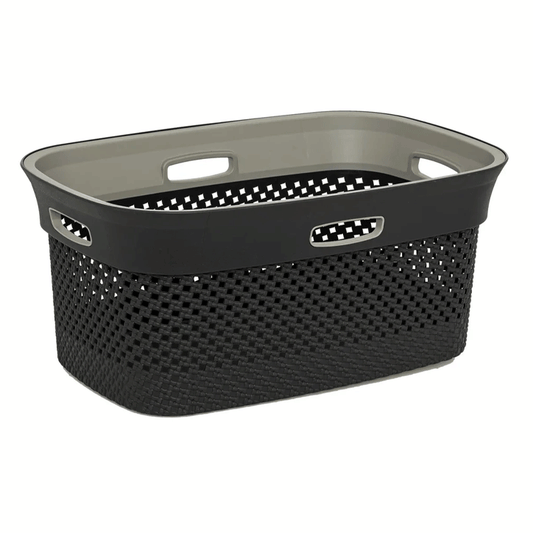 LAUNDRY BASKET 45L GREY