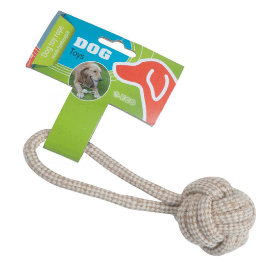 DOG TOY ROPE NATUREL 5X17CM