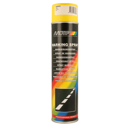 MOTIP MARKING PAINT SPRAY YELLOW 600ML
