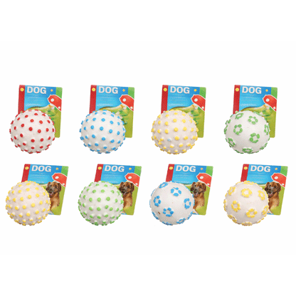 DOG TOY BALL 9CM