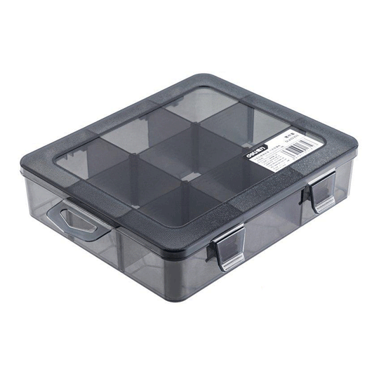 DELI STORAGE BOX 180X160X44MM BLACK
