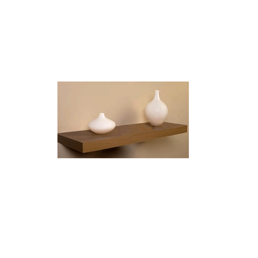 FLOATING SHELF HD 80X25 WALNUT