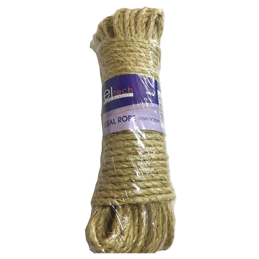 ELTECH SISAL ROPE 10MMX20M