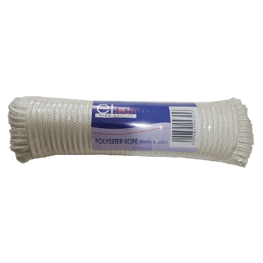 ELTECH ROPE POLYESTER 5MMX20M