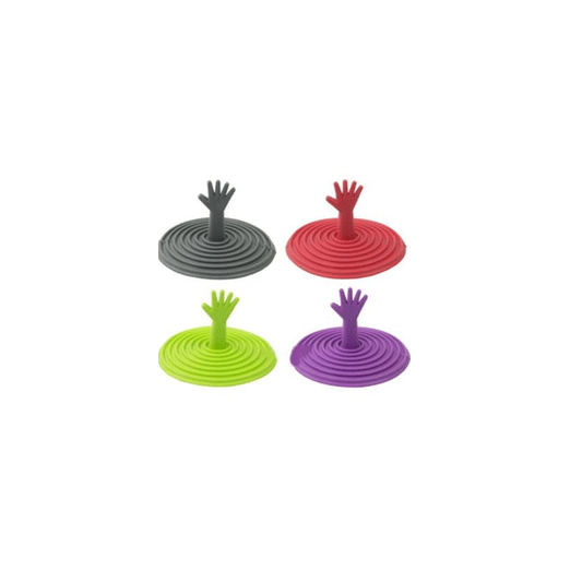 SINK STOPPER D6,5X5CM TPR 24 0,38 CUISINE ELEGANCE 34G 4ASS CLR BL