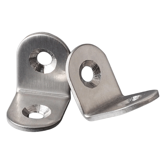 STEEL CORNER BRACKET  ROUNDED 16X29.5 ZINC