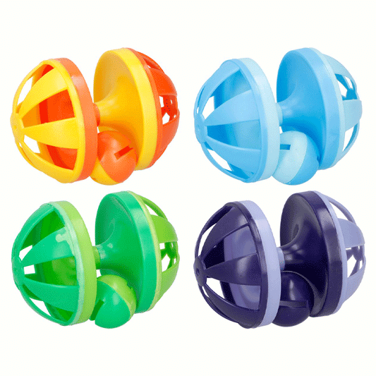 CAT TOY CILINDER BALL 4ASS PL PET TOYS TOC