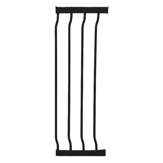 DREAMBABY®  LIBERTY TALL 36CM WIDE GATE EXTENSION BLACK