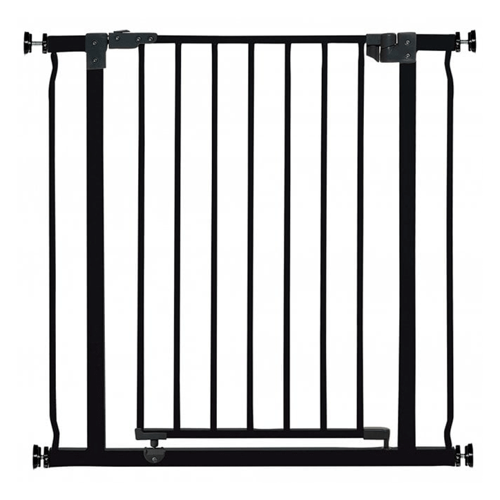 DREAMBABY® LIBERTY BABY SECURITY GATE BLACK 75-81CM H76CM