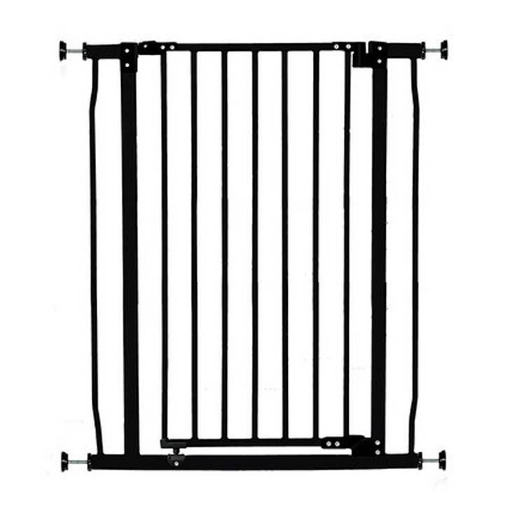 DREAMBABY® LIBERTY BABY SECURITY GATE BLACK 75-81CM H93CM