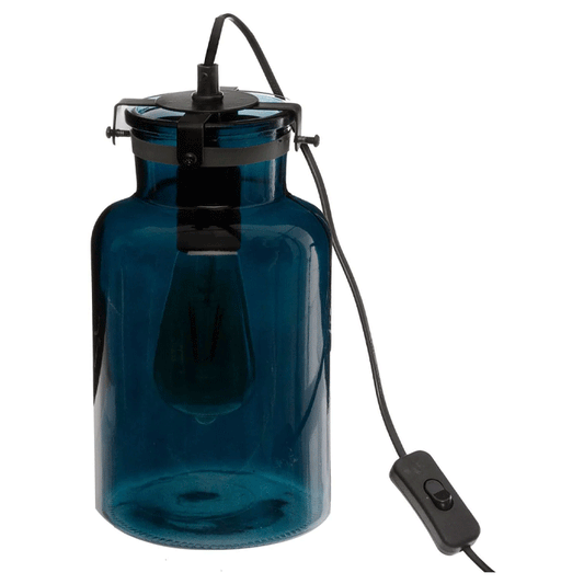 EDO GLASS TABLE LAMP H29CM