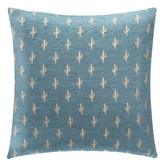 CUSHION COVER CACTUS BLUE 40X40