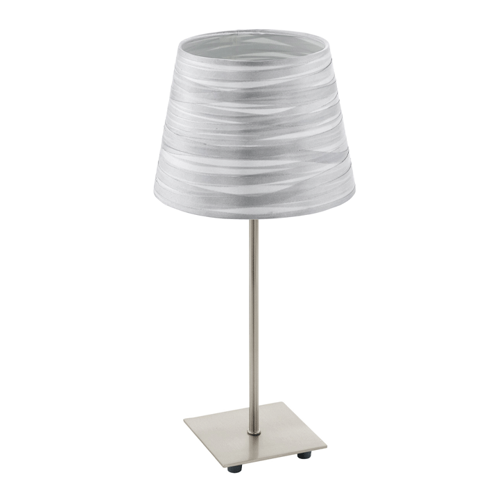 TABLE LAMP E14 60W SILVER