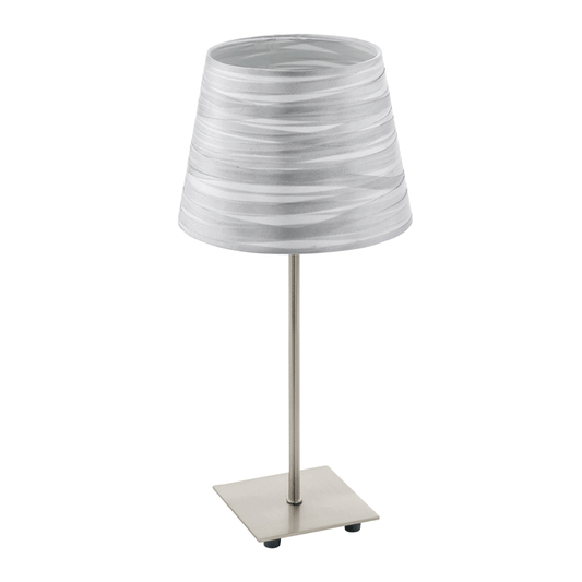 TABLE LAMP E14 60W SILVER