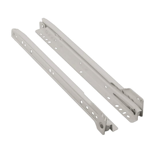 DRAWER SLIDES WHITE 35CM