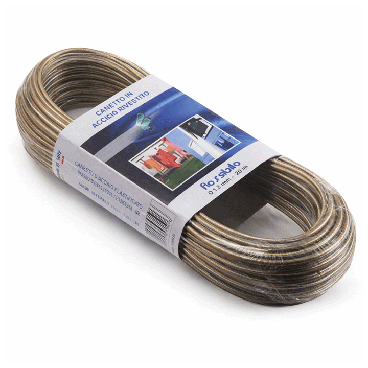 PVC COATED WIRE GOLD FOR CLOTHES 5MMX10M