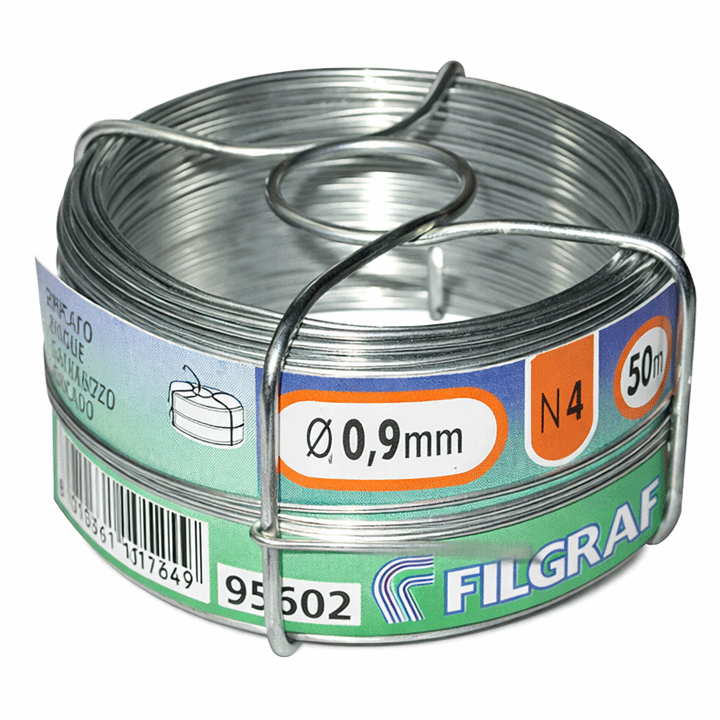 GARDEN WIRE FILO ZINC 1.1MM 50M