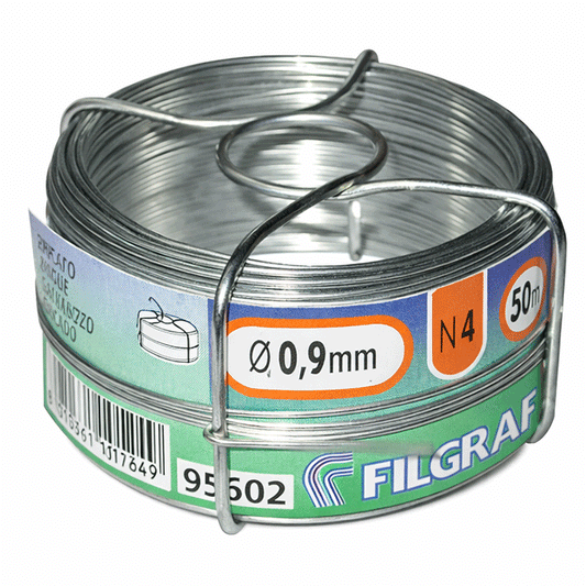 GARDEN WIRE FILO ZINC 0.7MM 100M
