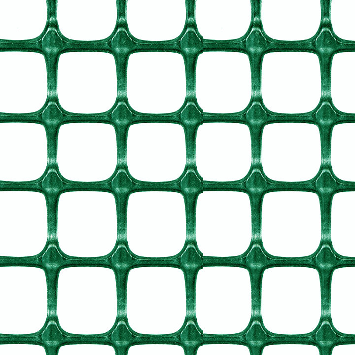 PLASTIC GREEN NET SQUARE 2CM