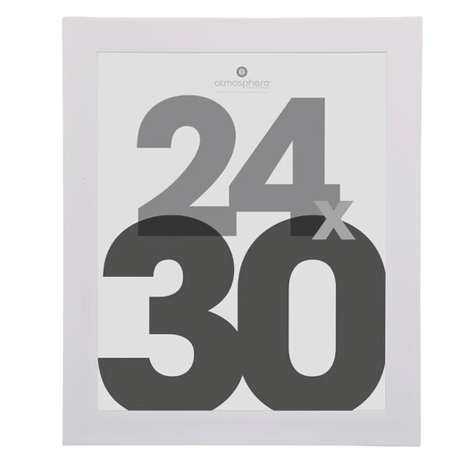WHITE PS PHOTO FRAME 24X30