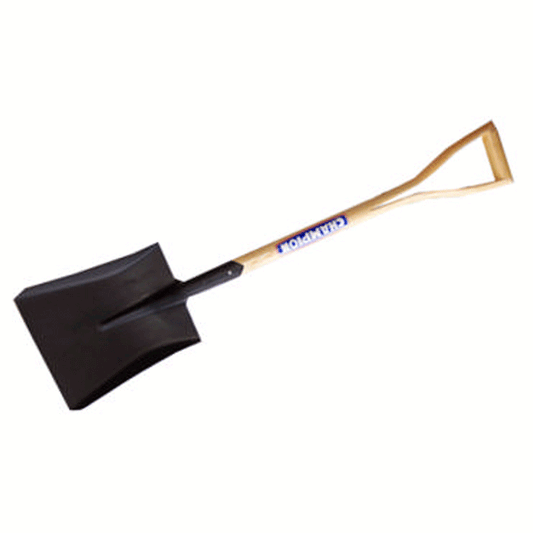 SHOVEL WITH WOODEN HANDLE