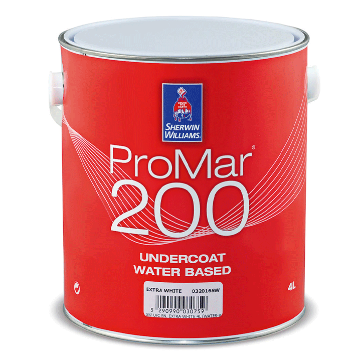 SW UNDERCOAT ENAMEL EXTRA WHITE 1LTR [WATER BASED]