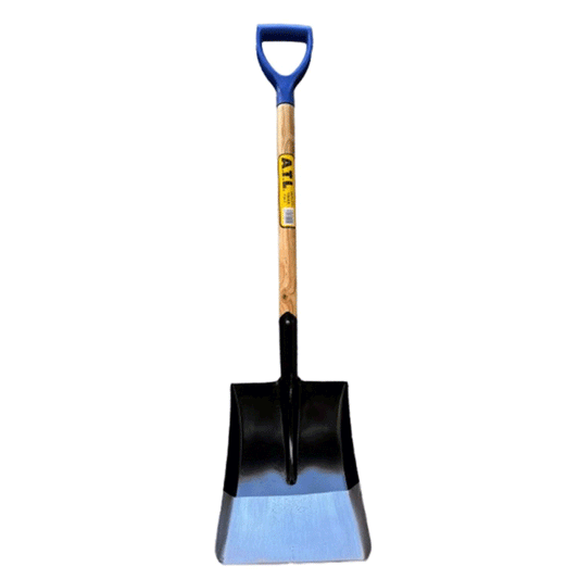 SHOVEL WITH PLASTIC HANDLE